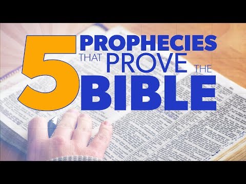 A Bible prophecy video thumbnail